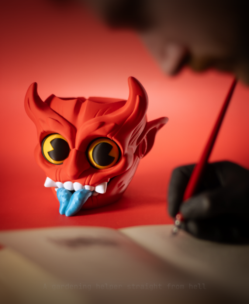 Buy Devil Planter for $6.90 - 3D model on Thangs